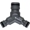 Image de Réducteur en Y GARDENA 2834-20 plastique raccord enfichable Profi-System, raccord enfichable