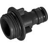 Image de Gardena Connecteur régulier: raccordement de tuyau pour Arroseur de pelouse, pièce de rechange pour Arroseur / quadrangers, système d'origine (5304-20)