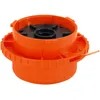Image de Cassette de fil de coupe complète de Gardena : bobine de fil de rechange pour coupe-bordures et tondeuses turbo, et coupe-herbe (5371-20)