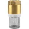 Image de Gardena Vanne de pied en laiton: clapet anti-retour, 33,3 mm (G 1 Pouce) - Fil pour la connexion à des pompes, y compris le panier d'aspiration, le cône de vanne et le joint d'étanchéité (7221-20)