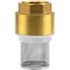 Image de Gardena Vanne de pied en laiton: Valve de contrôle, 42 mm (G 1 1/4 Pouce) - Fil de connexion à des pompes, y compris le panier d'aspiration, le cône de vanne et le joint d'étanchéité (7222-20)