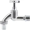 Image de Gardena Robinet avec raccord de tuyau: grue d'eau chromée pour l'intérieur et à l'extérieur, 21 mm (g 1/2 Pouce) - fil, pour 13 mm (1/2 Pouce) - Tuyau (7330-20)