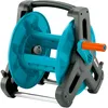 Image de Gardena Dévidoir Classic 50 : dévidoir pour tuyau d'arrosage max. 50 m (tuyau de 13 mm), construction compacte, avec raccord anti-goutte, raccord de tuyau coudé (8007-20)