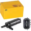 Image de HELLA 8TW 006 849-051 Pompe d'eau de nettoyage, nettoyage des phares - 12V - électrique - Mono pompe