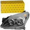 Image de HELLA 1LG 270 370-331 Halogène Projecteur principal - pour p.e. Opel Astra H (A04) - noir - ECE - pour circulation à gauche - gauche