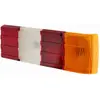 Image de HELLA Feu arrière - Illumination - 12V - Montage encastré/vissé - ECE - Couleur du voyant: multicolore - Fiche: Fiche plate - gauche/droite - Quantité: 1 - 2SK 004 460-041