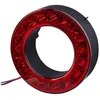 Image de HELLA 2Sb 009 362-011 Feu Arrière - Led - 24V - Montage En Saillie/Raccord Fileté - Couleur Du Voyant: Rouge - Câble: 250Mm - Fiche: Amp - Droite/Gauche
