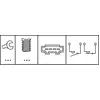 Image de HELLA Interrupteur des feux de freins pour VOLKSWAGEN: Sharan, New Beetle, Transporter, Lupo, Golf, Touareg, Bora, Caddy (Ref: 6DD 008 622-731)