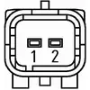 Image de HELLA Capteur ABS pour CITROËN: C3 Pluriel, C3, C2 & PEUGEOT: 1007 (Ref: 6PU 009 106-851)