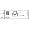 Image de HELLA Interrupteur des feux de freins pour FORD: Fiesta, S-Max, Focus, Mondeo, Fusion, Transit/Tourneo, Courier, Galaxy (Ref: 6DD 010 966-001)