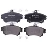 Image de HELLA 8DB 355 006-711 Kit de plaquettes de frein - avec indicateur d'usure - T1565 - pour p.e. MITSUBISHI / SMART