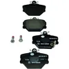 Image de HELLA 8DB 355 008-721 Kit de plaquettes de frein - avec indicateur d'usure - T1176 - pour p.e. SMART