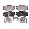 Image de HELLA 8DB 355 013-041 Kit de plaquettes de frein - avec indicateur d'usure - T1668 - pour p.e. BUICK / CHEVROLET / GMC / HOLDEN / OPEL