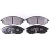 Image de HELLA 8DB 355 013-141 Kit de plaquettes de frein - avec indicateur d'usure - T1679 - pour p.e. INFINITI / MITSUBISHI / NISSAN / RENAULT