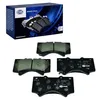 Image de HELLA 8DB 355 013-151 Kit de plaquettes de frein - avec indicateur d'usure - T1681 - pour p.e. LEXUS / TOYOTA