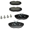 Image de HELLA 8DB 355 018-561 Kit de plaquettes de frein - non préparé pour indicateur d'usure - T5133 - pour p.e. DAIMLER / FORD / JAGUAR / LINCOLN