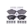 Image de HELLA 8DB 355 020-991 Kit de plaquettes de frein - avec indicateur d'usure - T2303 - pour p.e. CITROEN / OPEL / PEUGEOT / VAUXHALL