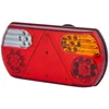 Image de HELLA Valuefit 2Vp 357 016-021 Feu Arrière - Led - 12V - Montage En Saillie/Vissé - Couleur Du Voyant: Multicolore - Fiche: Extrémités De Câble Ouvertes - Droite - Quantité: 1