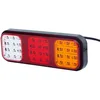 Image de HELLA VALUEFIT Feu arrière - LED - 24V / 12V - Montage en saillie/vissé - ECE - Couleur du voyant: multicolore - Fiche: Fiche plate - gauche/droite - Quantité: 1 - 2VP 357 018-001