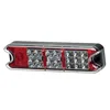 Image de HELLA Valuefit 2Vp 357 021-011 Feu Arrière - Led - 24/12V - Montage En Saillie/Vissé - Couleur Du Voyant: Rouge/Limpide - Fiche: Extrémités De Câble Ouvertes - Gauche/Droite - Quantité: 1