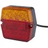 Image de HELLA Valuefit 2Vb 357 023-011 Feu Arrière - Led - 24/12V - Montage En Saillie/Vissé - Couleur Du Voyant: Rouge/Jaune - Fiche: Extrémités De Câble Ouvertes - Gauche/Droite - Quantité: 1
