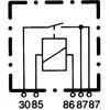 Image de HELLA Relais pour ALFA ROMEO: Spider, 155, 156, RZ, SZ, 145, 146 & MERCEDES-BENZ: Sprinter, Transporter, Classe G, Classe V (Ref: 4RA 933 791-161)