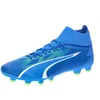 Image de Puma Homme FG/AG Chaussure de Football, Ultra Blue White Pro Green, 43 EU