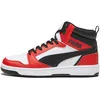 Image de PUMA Unisex Rebound V6 Baskets, Puma White Puma Black For All Time Red, 41 EU