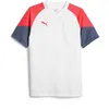 Image de PUMA Individuel Maillot de Football Homme, Orchidée de feu Blanc, XL