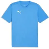Image de PUMA Maillot d'entraînement Teamfinal T-Shirt Performance, Bleu Ignite-Argent, Mixte