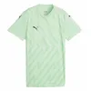 Image de PUMA Maillot Teamglory pour Femme Football Mixte, Menthe fraîche, Noir
