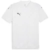 Image de PUMA Maillot Teamglory Jr Football, Blanc-Noir, 116 Mixte