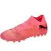 Image de Puma Unisex Youth Future 7 Match Mg Jr Soccer Shoes, Sunset Glow-Puma Black-Sun Stream, 28 EU
