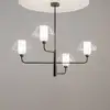 Image de Maytoni Memory Suspension à 4 sources lumineuses, E14, MOD177PL-04B,