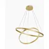 Image de Maytoni Rim Suspension à 2 sources lumineuses, LED, MOD058PL-L74BSK,