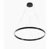 Image de Maytoni Rim Suspension à 1 source lumineuse, LED, MOD058PL-L42BK,