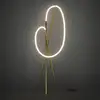 Image de Maytoni Crochet Lampadaire LED, MOD369FL-L36BS3K,