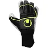 Image de uhlsport Supergrip+ Flex Frame Carbon Gants de Gardien de But de Football pour Hommes et garçons - stabilisation maximale des Doigts, Corps de Gant en néoprène et supergrip, 8