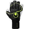 Image de uhlsport Absolutgrip Flex Frame Carbon Gants de Gardien de But de Football pour Hommes et garçons - stabilisation maximale des Doigts et adhérence pour Toutes Les Conditions climatiques