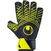 Image de uhlsport Gants de Gardien de But de Football pour Enfants - Prediction Starter Soft, Marine/Blanc/Jaune Fluo, 9