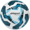 Image de uhlsport Fairtrade Top Training Addglue Football Jeunes et Adultes, Blanc/Noir/Fluo Bleu, 3