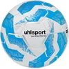 Image de uhlsport Indoor Soccer - Soccer en Salle et Futsal pour Adultes - Sala Revolution THB, 4, Blanc/Cyan/Argent