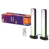 Image de LEDVANCE SMART+ WIFI LED Luminaire, petit, noir, 2x 2,5W, 2x 480lm, lumière blanche et couleur réglable,dimmable,fonction bricolage et rythme musical,longue durée de vie,contrôlable par app,2700-6500K