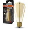 Image de Osram Vintage 1906® Classic Edison Fil LED lampe, E27, or, 2,2W, 120lm, 2700k, lumière blanche chaude, consommation d'énergie très faible, longue durée de vie, filament magnétique
