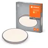 Image de LEDVANCE ORBIS DUBLIN LEMPLIQUE LED 490 mm, argent, 36W, 4150LM, couleur de lumière blanche chaude, distribution de lumière très homogène, module LED fermement installé, rond IP20, 3000K