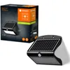 Image de LEDVANCE ENDURA BUTTERFLY SOLAR SOLAR, noir, 8W, 850LM, Capteur de mouvement et de lumière, lumière extérieure, batterie, écologique, longue durée de vie, assemblage simple, IP65, 4000K