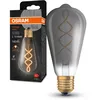 Image de Osram Vintage 1906® Classic Edison Fil LED lampe, e27, fumée, 4W, 140lm, 1800k, couleur de confort blanc chaud, consommation très faible, durée de vie longue durée