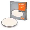 Image de LEDVANCE ORBIS DUBLIN LIGNE DE PLADIER LED 390 mm, argent, 24W, 2700lm, couleur de lumière blanche chaude, distribution de lumière très homogène, module LED installé en permanence, rond IP20, 3000K