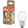 Image de Osram LED Superstar Classic P 40 en forme de mini bouclassique en verre dépoli, 2,2 W, 470 lm,E27, lumière blanc chaud de 2700 K, EEK A, 45 mm de diamètre.