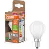 Image de Osram Energy Class en forme de mini bouclassique, 2,2 W / 470 lm, EEK A, lumière blanc froid (4000 K), CRI 80, en verre dépoli sans plomb, culot E14, IP20, diamètre 45 mm.